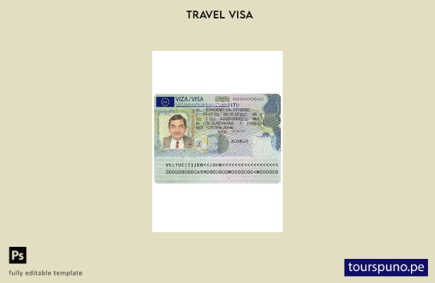 listo para imprimir plantilla de visa Schengen de Lituania de la embajada de Lit